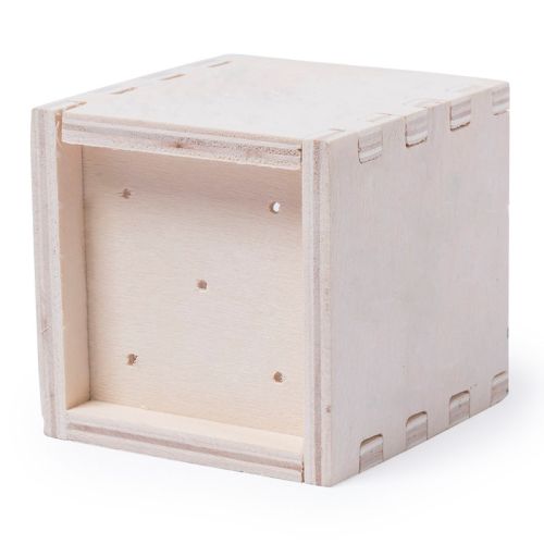 Træ urtepotte med mynte - Billede 5